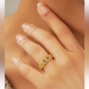 14K Gold Plated Ring